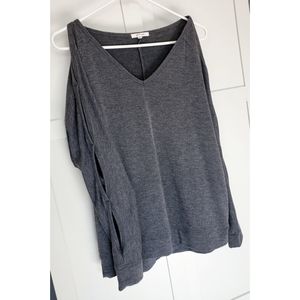 Maurices Cut Out Sleeve Sweatshirt